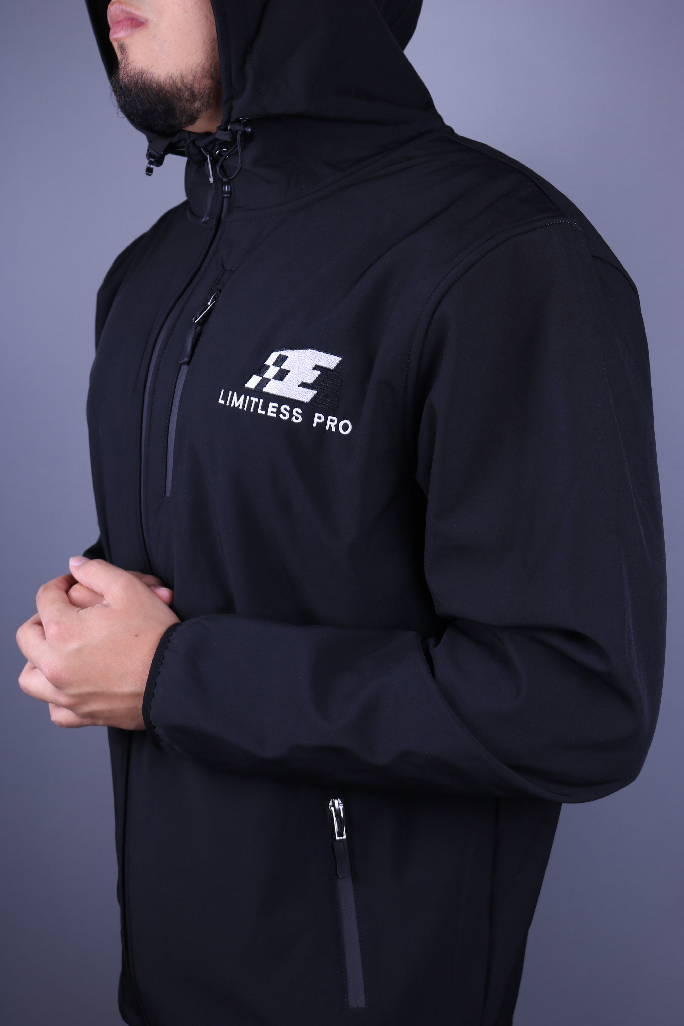 Elegante & CO - Limitless Pro Poly-Tech Jacket (Black)
